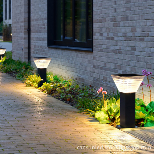 Remote Control On/Off for Color Temperature Adjustable 7W LED Bollard Light (Warm White/Cold White) for Lawn and Garden